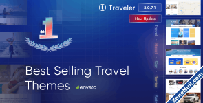 Traveler – Travel Booking WordPress Theme